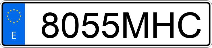 Numer rejestracyjny 8055MHC posiada SEAT ARONA