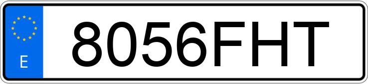 Numer rejestracyjny 8056FHT posiada NISSAN ALMERA Numer rejestracyjny 8056FHT posiada NISSAN ALMERA