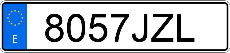 Numer rejestracyjny 8057JZL posiada MAZDA CX-3