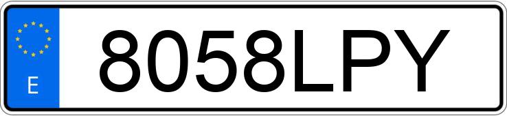 Numer rejestracyjny 8058LPY posiada PEUGEOT 2008
