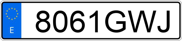 Numer rejestracyjny 8061GWJ posiada MERCEDES CLC Numer rejestracyjny 8061GWJ posiada MERCEDES CLC