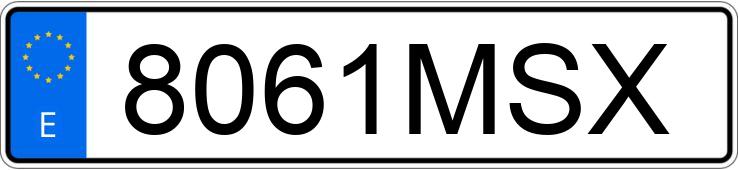 Numer rejestracyjny 8061MSX posiada LAND ROVER RANGE ROVER EVOQUE Numer rejestracyjny 8061MSX posiada LAND ROVER RANGE ROVER EVOQUE