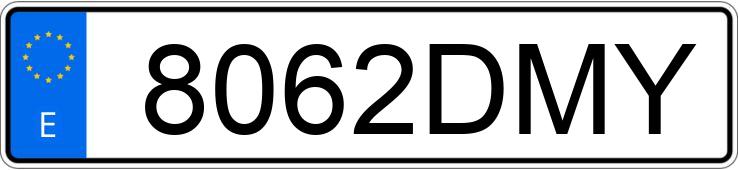 Numer rejestracyjny 8062DMY posiada AUDI A4