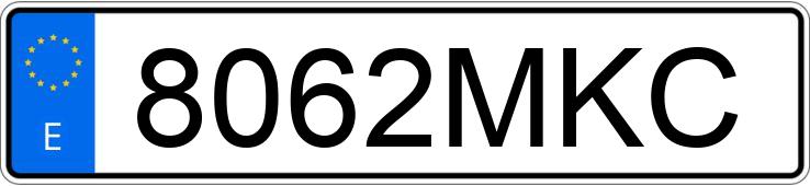 Numer rejestracyjny 8062MKC posiada AUDI A5 SPORTBACK Numer rejestracyjny 8062MKC posiada AUDI A5 SPORTBACK