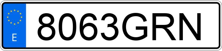 Numer rejestracyjny 8063GRN posiada DACIA SANDERO