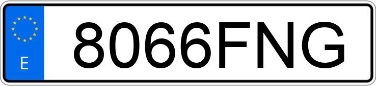 Numer rejestracyjny 8066FNG posiada MAN TGM Numer rejestracyjny 8066FNG posiada MAN TGM