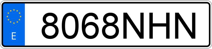 Numer rejestracyjny 8068NHN posiada MERCEDES VIANO Numer rejestracyjny 8068NHN posiada MERCEDES VIANO