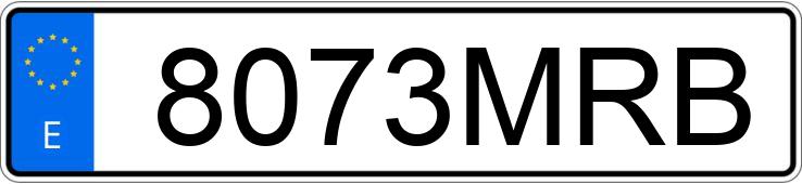 Numer rejestracyjny 8073MRB posiada HYUNDAI TUCSON