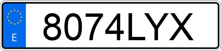 Numer rejestracyjny 8074LYX posiada RENAULT KADJAR Numer rejestracyjny 8074LYX posiada RENAULT KADJAR