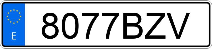 Numer rejestracyjny 8077BZV posiada SEAT TOLEDO STELLA 1.6