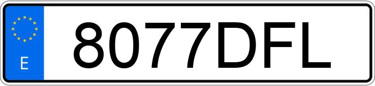 Numer rejestracyjny 8077DFL posiada NISSAN MICRA Numer rejestracyjny 8077DFL posiada NISSAN MICRA