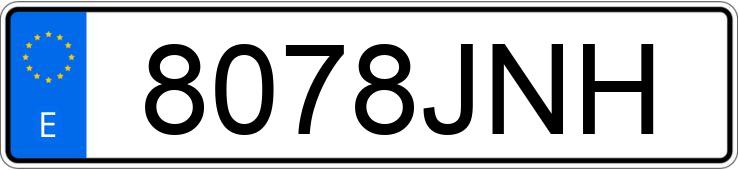Numer rejestracyjny 8078JNH posiada PEUGEOT 2008 Numer rejestracyjny 8078JNH posiada PEUGEOT 2008