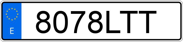 Numer rejestracyjny 8078LTT posiada KIA XCEED Numer rejestracyjny 8078LTT posiada KIA XCEED