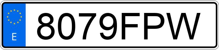 Numer rejestracyjny 8079FPW posiada NISSAN MICRA Numer rejestracyjny 8079FPW posiada NISSAN MICRA