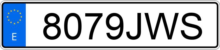 Numer rejestracyjny 8079JWS posiada MERCEDES GLA (156)