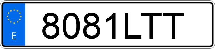 Numer rejestracyjny 8081LTT posiada CITROEN JUMPY Numer rejestracyjny 8081LTT posiada CITROEN JUMPY