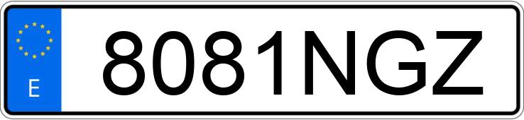 Numer rejestracyjny 8081NGZ posiada MERCEDES CLA (118) Numer rejestracyjny 8081NGZ posiada MERCEDES CLA (118)