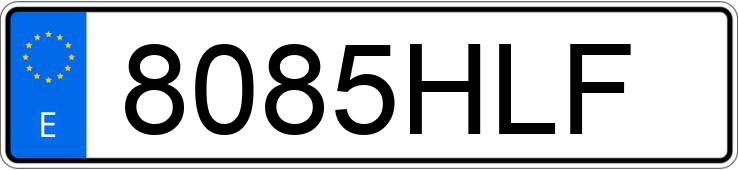 Numer rejestracyjny 8085HLF posiada HONDA CBR 600 Numer rejestracyjny 8085HLF posiada HONDA CBR 600