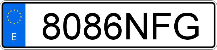 Numer rejestracyjny 8086NFG posiada MERCEDES CLA (118)