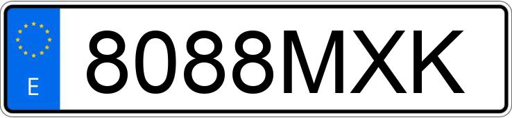 Numer rejestracyjny 8088MXK posiada TOYOTA C-HR Numer rejestracyjny 8088MXK posiada TOYOTA C-HR