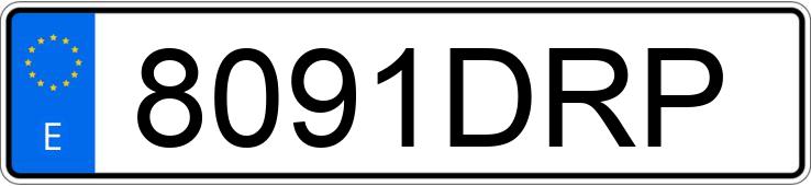 Numer rejestracyjny 8091DRP posiada HYUNDAI ACCENT