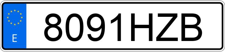 Numer rejestracyjny 8091HZB posiada AUDI A5 SPORTBACK 2.0 TDI 190 MULTITRONIC S-LINE EDITION