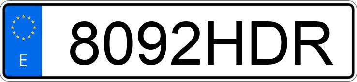 Numer rejestracyjny 8092HDR posiada HARLEY DAVIDSON DYNA Numer rejestracyjny 8092HDR posiada HARLEY DAVIDSON DYNA