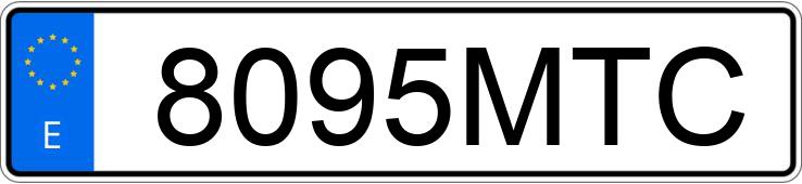 Numer rejestracyjny 8095MTC posiada HYUNDAI TUCSON