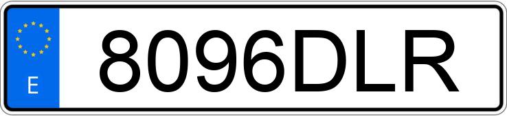 Numer rejestracyjny 8096DLR posiada VOLVO XC90