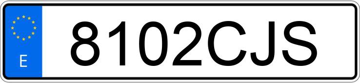 Numer rejestracyjny 8102CJS posiada OPEL VECTRA Numer rejestracyjny 8102CJS posiada OPEL VECTRA