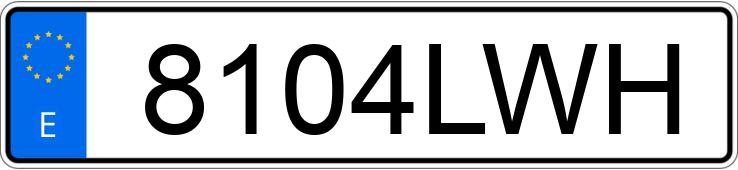 Numer rejestracyjny 8104LWH posiada NISSAN NV 400 Numer rejestracyjny 8104LWH posiada NISSAN NV 400