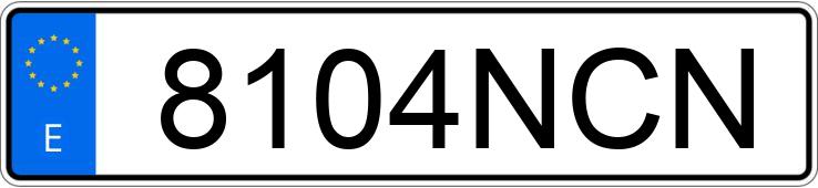 Numer rejestracyjny 8104NCN posiada BMW X1 Numer rejestracyjny 8104NCN posiada BMW X1