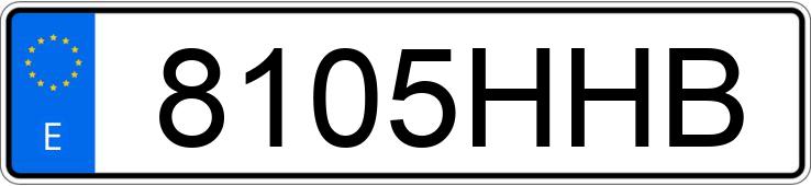 Numer rejestracyjny 8105HHB posiada SEAT LEON Numer rejestracyjny 8105HHB posiada SEAT LEON