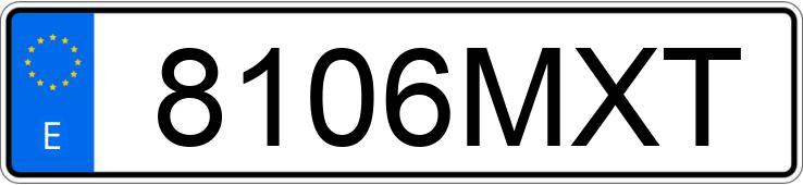 Numer rejestracyjny 8106MXT posiada FORD FOCUS Numer rejestracyjny 8106MXT posiada FORD FOCUS