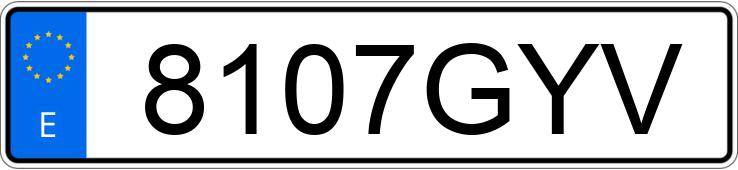 Numer rejestracyjny 8107GYV posiada CITROEN C4 Numer rejestracyjny 8107GYV posiada CITROEN C4