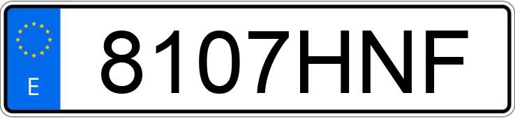 Numer rejestracyjny 8107HNF posiada SEAT ALTEA XL Numer rejestracyjny 8107HNF posiada SEAT ALTEA XL