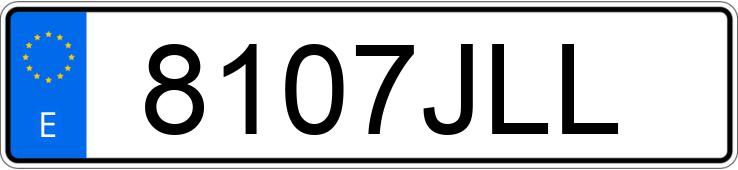 Numer rejestracyjny 8107JLL posiada VOLKSWAGEN POLO Numer rejestracyjny 8107JLL posiada VOLKSWAGEN POLO