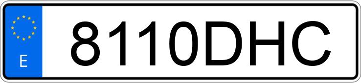 Numer rejestracyjny 8110DHC posiada AUDI A4 Numer rejestracyjny 8110DHC posiada AUDI A4