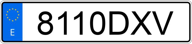 Numer rejestracyjny 8110DXV posiada OPEL VIVARO Numer rejestracyjny 8110DXV posiada OPEL VIVARO