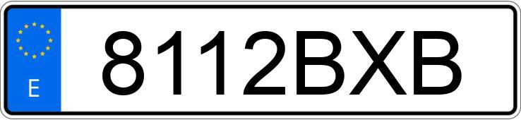 Numer rejestracyjny 8112BXB posiada SEAT ALHAMBRA Numer rejestracyjny 8112BXB posiada SEAT ALHAMBRA