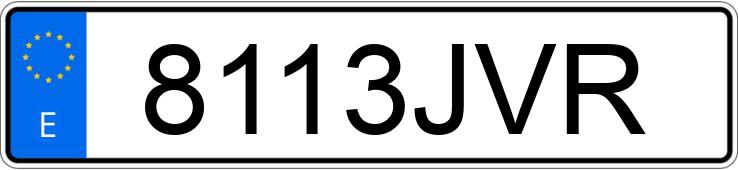 Numer rejestracyjny 8113JVR posiada HYUNDAI I30