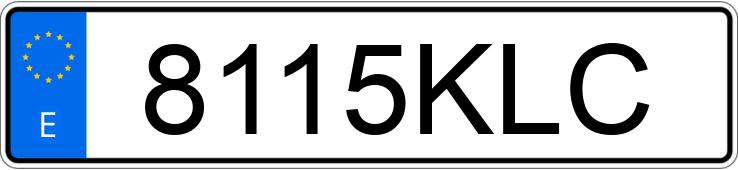 Numer rejestracyjny 8115KLC posiada BMW SERIE 1 Numer rejestracyjny 8115KLC posiada BMW SERIE 1