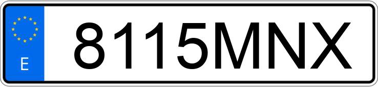 Numer rejestracyjny 8115MNX posiada KIA XCEED Numer rejestracyjny 8115MNX posiada KIA XCEED