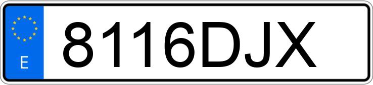 Numer rejestracyjny 8116DJX posiada FORD MONDEO Numer rejestracyjny 8116DJX posiada FORD MONDEO