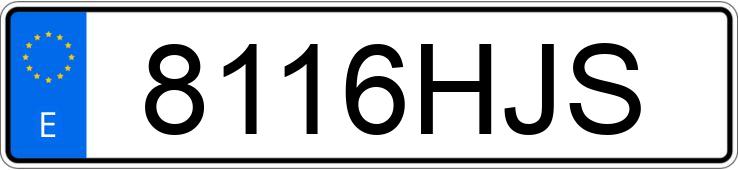 Numer rejestracyjny 8116HJS posiada SUBARU IMPREZA Numer rejestracyjny 8116HJS posiada SUBARU IMPREZA