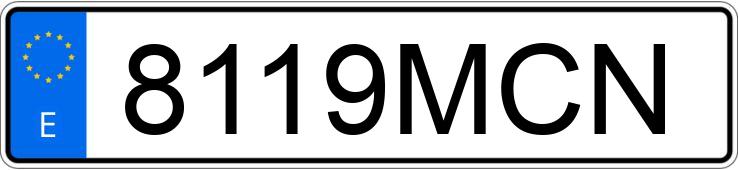 Numer rejestracyjny 8119MCN posiada KIA STONIC Numer rejestracyjny 8119MCN posiada KIA STONIC