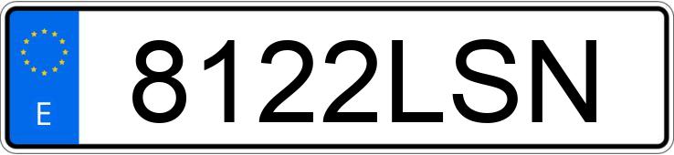 Numer rejestracyjny 8122LSN posiada RENAULT MIDLUM