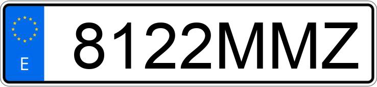 Numer rejestracyjny 8122MMZ posiada HYUNDAI TUCSON