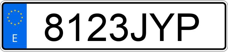 Numer rejestracyjny 8123JYP posiada FIAT 500L Numer rejestracyjny 8123JYP posiada FIAT 500L