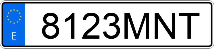 Numer rejestracyjny 8123MNT posiada SSANGYONG/KGM TIVOLI Numer rejestracyjny 8123MNT posiada SSANGYONG/KGM TIVOLI